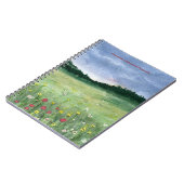 Bloemenveld Landschap Notitieboek (Linkerzijde)