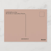 Bloemenveld langs de kustlijn van Newfoundland Briefkaart (Achterkant)