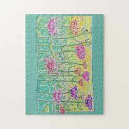 Bloemenveld Legpuzzel