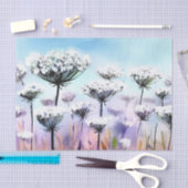 Bloemenveld - Queen Anne's Lace (A) Waterverf Tissuepapier (Craft)