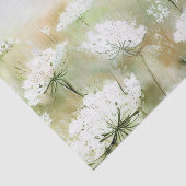 Bloemenveld - Queen Anne's Lace (B) Waterverf Tissuepapier (Detail)