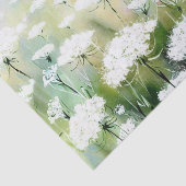 Bloemenveld - Queen Anne's Lace (C) Waterverf Tissuepapier (Detail)