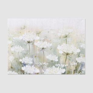 Bloemenveld - Queen Anne's Lace (D) Waterverf Tissuepapier