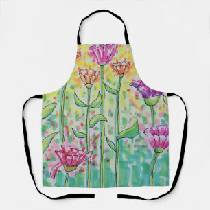 Bloemenveld Schort