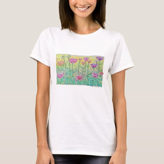 Bloemenveld T-shirt (Voorkant)