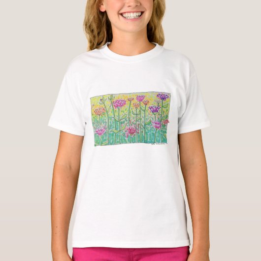 Bloemenveld T-shirt (Voorkant)