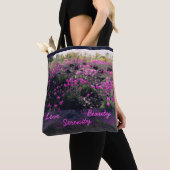 Bloemenveld Tote Bag (Dichtbij)