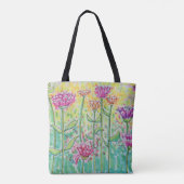 Bloemenveld Tote Bag (Achterkant)