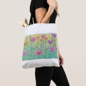 Bloemenveld Tote Bag (Dichtbij)