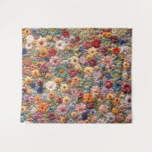 Bloemenveld Wandkleed (Voorkant (horizontaal))