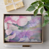 Bloemenveld - Zoete Erwt (A) Waterverf Tissuepapier (Geschenk)