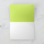 Bloemenvelden bij Huntington Folded Wenskaart Kaart (Binnen)