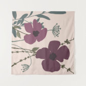 Bloemenvelden Modern Wandkleed (Voorkant (horizontaal))