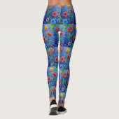 Bloemenveldyoga broek leggings (Achterkant)