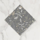 Bloemenveren Moderne Eenvoudige Elegante Inspirivi Bedankjes Labels (Achterkant)