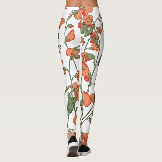 bloemenverhitting leggings (Achterkant)