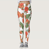 bloemenverhitting leggings (Voorkant)