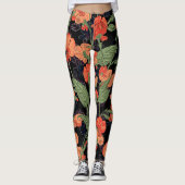 bloemenverhitting leggings (Voorkant)