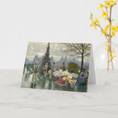 Bloemenverkopers | Paul Fischer Kaart (Gele Bloem)