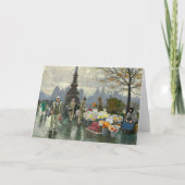 Bloemenverkopers | Paul Fischer Kaart (Voorkant)