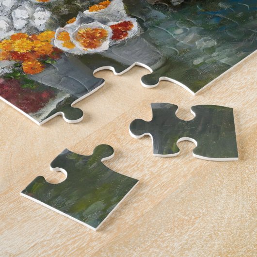 Bloemenverkopers | Paul Fischer Legpuzzel (Zijkant)