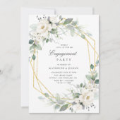 Bloemenverlovingsfeest van Eucalyptus Kaart (Voorkant)