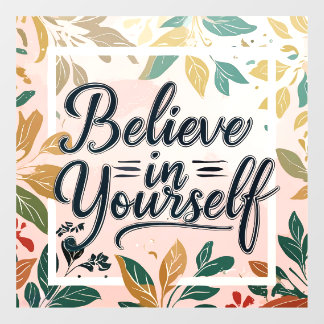 Bloemenvertrouwen Raamsticker