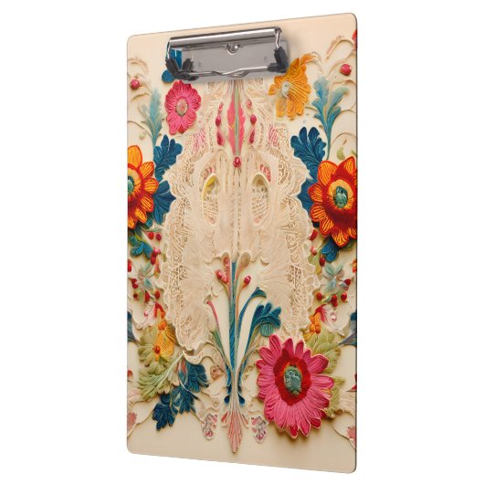 Bloemenveter- als veelkleurig klembord (Links)