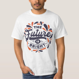  bloemenvibe - De toekomst ziet er rooskleurig uit T-shirt