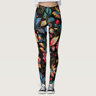 bloemenvibrant leggings