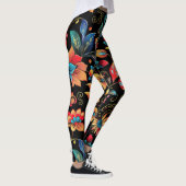 bloemenvibrant leggings (Rechts)
