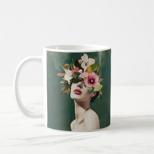 Bloemenvisioenen Koffiemok (Links)