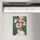 Bloemenvisioenen Magneet (Insitu (Vaatwasser))