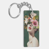 Bloemenvisioenen Sleutelhanger (Voorkant Links)
