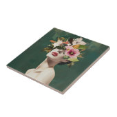 Bloemenvisioenen Tegeltje (Zijkant)