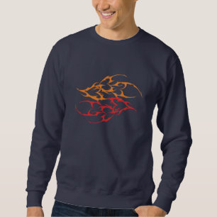 Bloemenvlam ontwerp trui