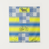 Bloemenvliesbehang Wandkleed (Voorkant)