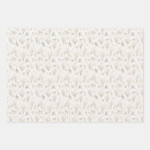 Bloemenvlinders en bijen ontkoppeling inpakpapier vel (Voorkant 2)