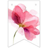 Bloemenvlinders Vrijgezellenfeest Bunting Banner (Eerste vlag)