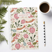  Bloemenvogels Botanisch gepersonaliseerd Planner