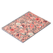 Bloemenvogels Hand getrokken Notitieboek (Linkerzijde)