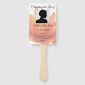Bloemenvolgorde van de dienst handwaaier (Voorkant)