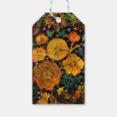 bloemenvonken cadeaulabel (Voorkant)