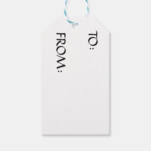 bloemenvonken cadeaulabel (Achterkant)