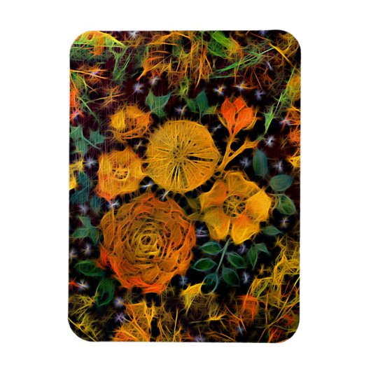 bloemenvonken magneet (Verticaal)