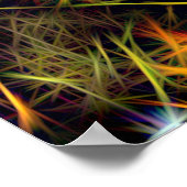 bloemenvonken poster (Hoek)