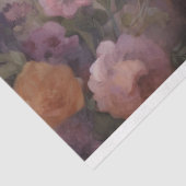  Bloemenvos met Petten bloemen Decoupage Tissuepapier (Detail)