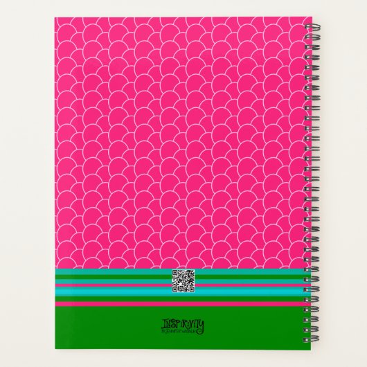  Bloemenvriendelijkheid Vrolijke Inspirivity Art Planner (Achterkant)