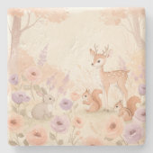 Bloemenvrienden Stenen Onderzetter (Voorkant)