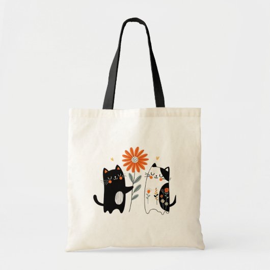 Bloemenvrienden Tote Bag (Voorkant)
